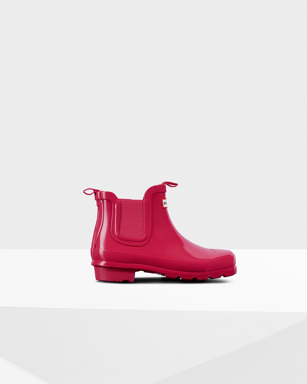 Botas Chelsea Original Big Gloss Hunter Niños - Rosas - 164570IVJ